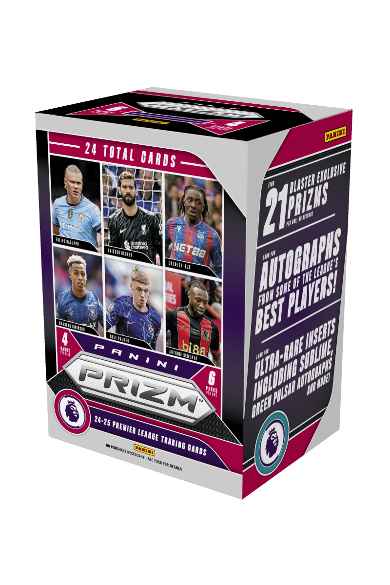 2024/25 Panini Prizm Premier League EPL Soccer 6-Pack Blaster Box