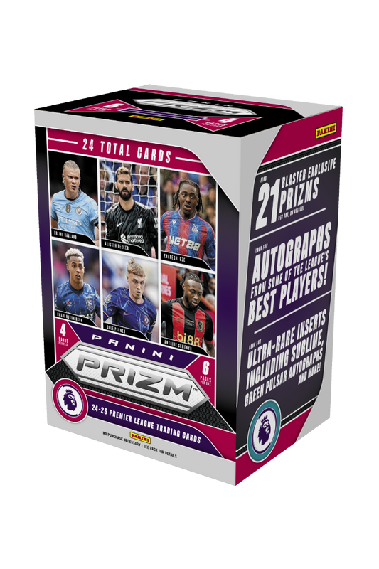 2024/25 Panini Prizm Premier League EPL Soccer 6-Pack Blaster Box